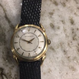 Wittnauer Gold Watches working needs a band auto